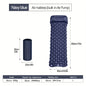 Inflatable Camping Mattress (with Built-In Inflator Pump)