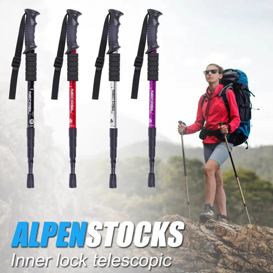 Aluminum Alloy Telescopic Hiking Pole