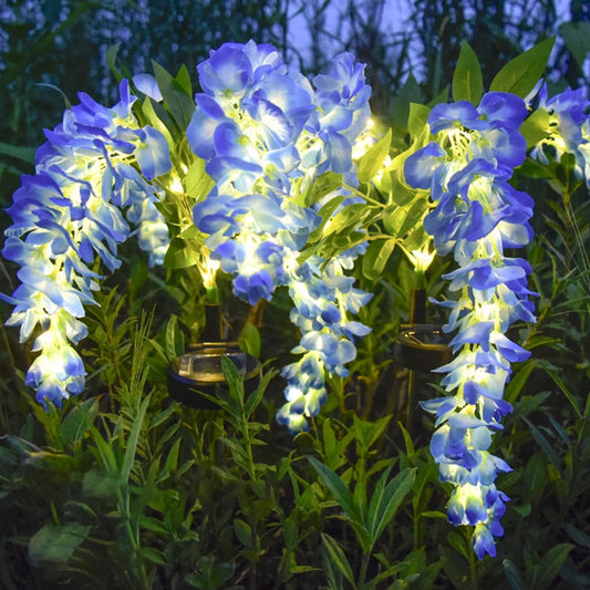 Wisteria Flower Solar LED Garden Decoration