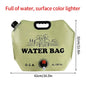Folding Water Bag For Camping - Large Capacity, Food Grade