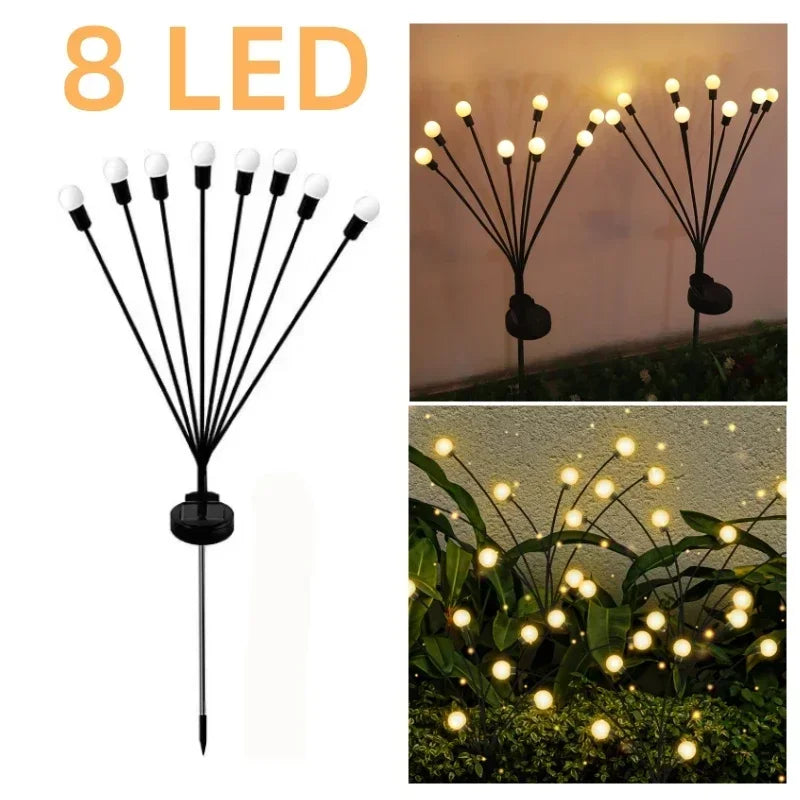 Solar Jellyfish Lights Outdoor Dual Mode LED  Garden Decoration