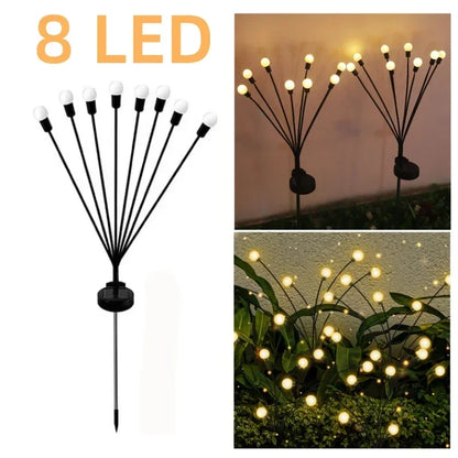 Solar Jellyfish Lights Outdoor Dual Mode LED  Garden Decoration