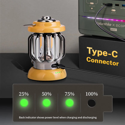 Naturehike 2025 New Ambient Camping Lantern - Waterproof