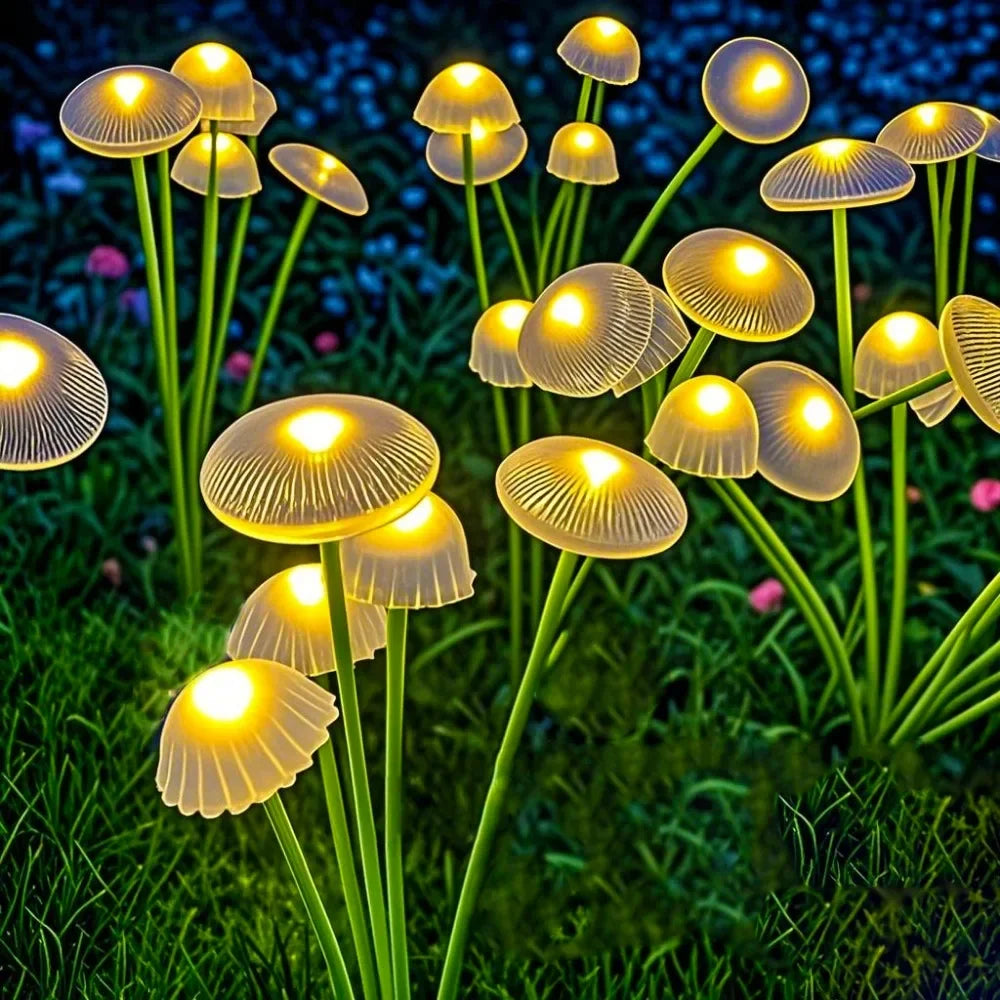 Solar Jellyfish Lights Outdoor Dual Mode LED  Garden Decoration