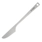 Titanium Alloy Cutlery Knife Fork Spoon Outdoor Utensil Camping Travel Tableware