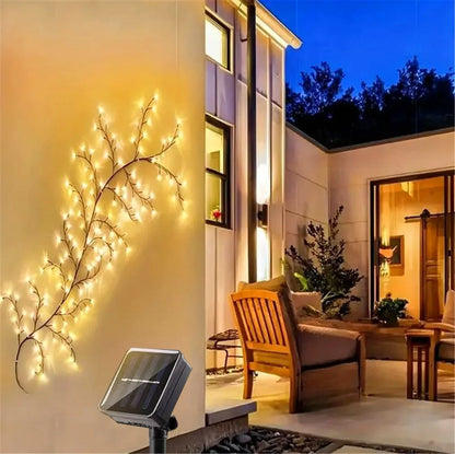 Willow Vine Solar Light Outdoor Garden  Decorations